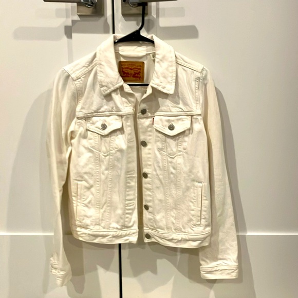 Levi's Jackets & Blazers - Levi's White Denim Jean Jacket